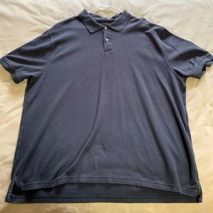 Men’s 2XL short sleeve dress shirt/ Color-Gray/ In great condition